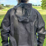 Adult Unisex Black Windbreaker