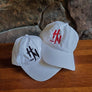 HN Feeds White Unstructured Cap