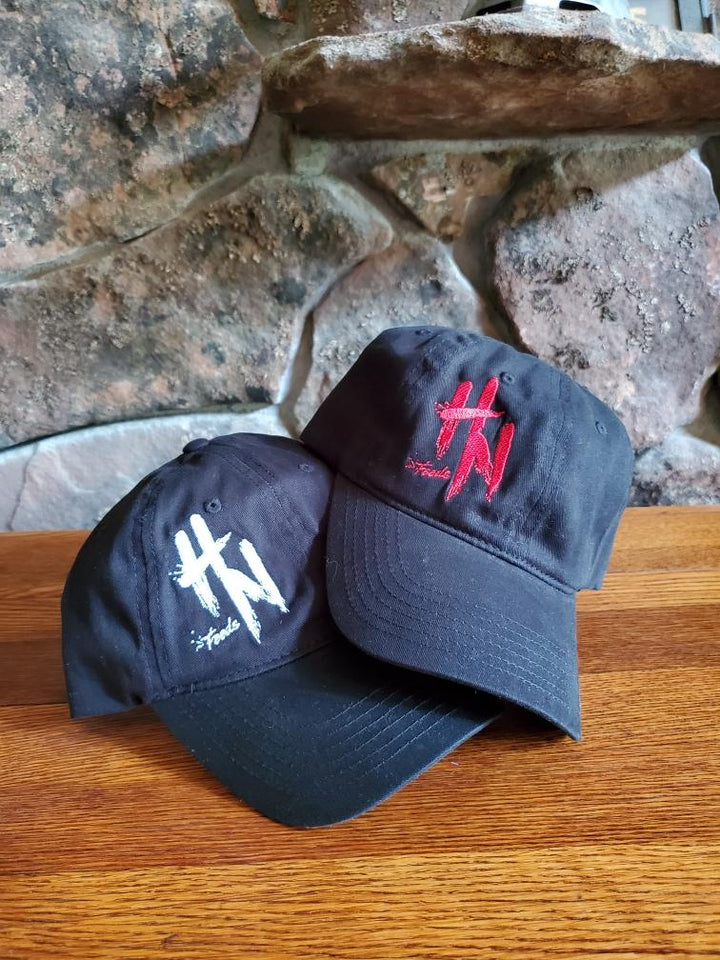 HN Feeds Black Unstructured Cap